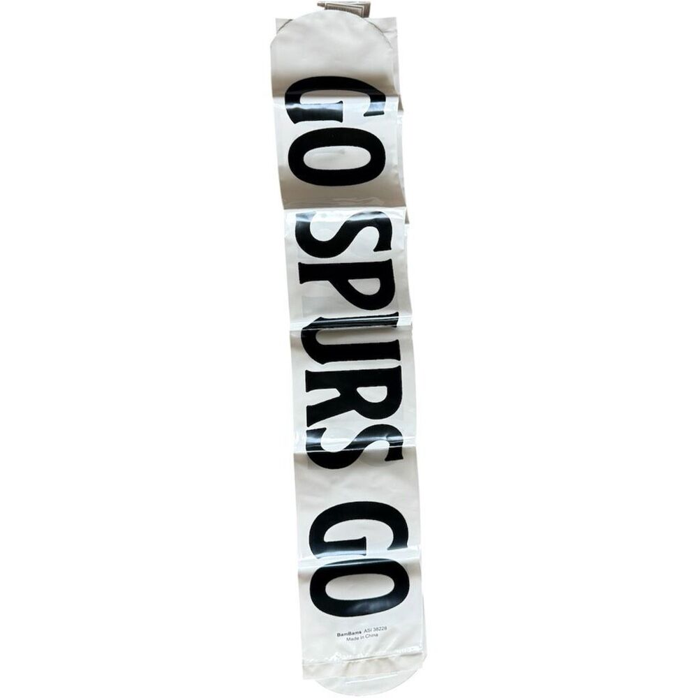 New in Package BamBam San Antonio Spurs Basketball White Fan Noise Sticks